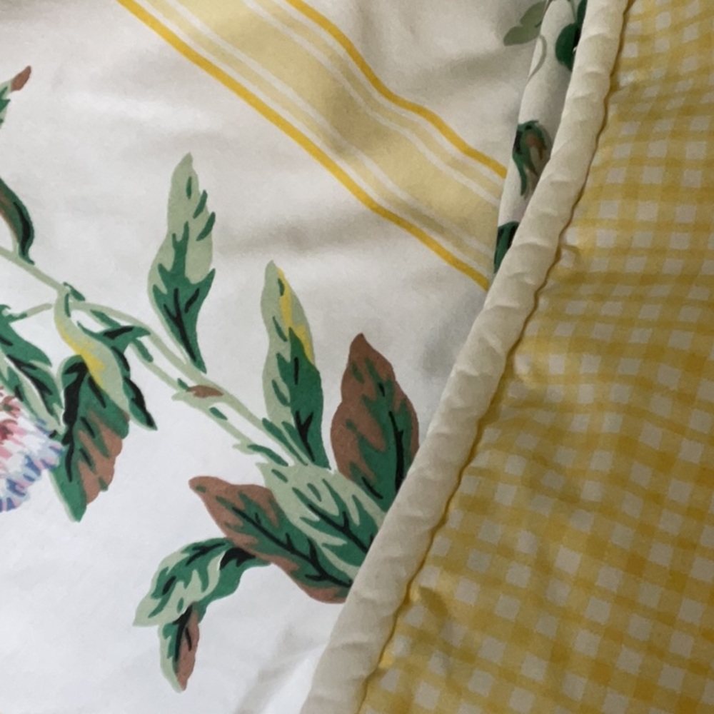 Vintage Liz Claiborne ‘Full Bloom’ comforter. Queen. Very nice. - Picture 15 of 16